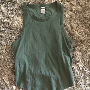 PINK Victoria's Secret Teal Muscle Tee